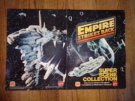 Empire Strikes Back SUPER SCENE COLLECTION poster with stickers Star Wars - £7.11 GBP