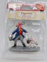 Lemax Christmas Village Collection - Firemen's Friend Figurine Dogs Buckets 2005 - £8.19 GBP