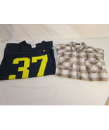 Nike Team Sports #37 Jersey and  Bullhead Western Style Button Down Shir... - $15.43 CAD