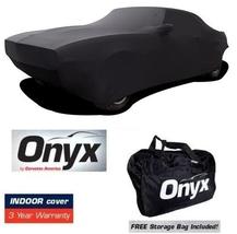 Camaro Firebird High End Onyx Black Satin Custom Stretch Indoor Car Cover 67-69 - £140.85 GBP