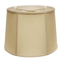 13" Inherent Throwback Drum Pongee Silk Lampshade - $143.89