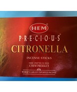 Hem incense sticks CITRONELLA choose 20-40-80-100 - $4.08 CAD+