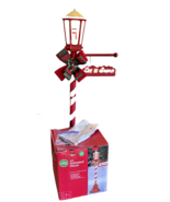 4.5 FT LED Animated Musical Lighted Christmas Candy Cane Lamp Post - €89,82 EUR