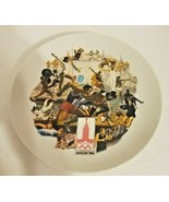 Official 1980 Summer Olympics Games Moscow Plate Art by Alton S. Tobey -... - £10.65 GBP