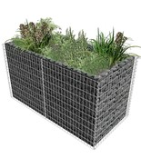 vidaXL Silver Galvanized Steel Raised Bed - 70.9x35.4x39.4 in, Durable - $5,075.11 MXN