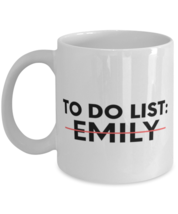 Funny To Do List Emily Name Sarcasm Sarcastic Saying Dad  - £11.95 GBP