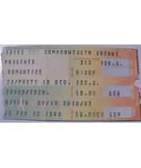 The Romantics 1980 Ticket Stub Original Paradise Theatre Ticketron VG+ - £7.65 GBP