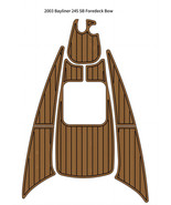 2003 Bayliner 245 SB Foredeck Bow Pad Boat EVA Foam Faux Teak Deck Floor... - $550.00