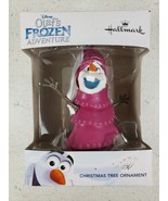 Hallmark Disney Olafs Frozen Adventure Christmas Tree Ornament Purple Sw... - $20.60 CAD