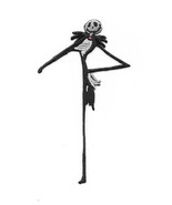 The Nightmare Before Christmas Jack Skellington Figure Embroidered Patch... - £6.15 GBP