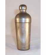 Unusual Vintage Nickel-Plated Small Metal Brandy Flask Warmer Made in Ge... - $50.00