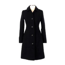 NWT J.Crew Classic Lady Day Coat in Black Italian Doublecloth Wool Thinsulate 2 - £157.70 GBP