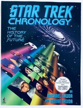 Star Trek Chronology : History of the Future by Denise Okuda and Michael... - $19.34