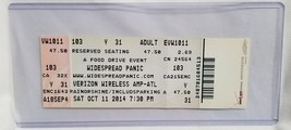 WIDESPREAD PANIC - ORIGINAL OCTOBER 11, 2014 UNUSED WHOLE FULL CONCERT T... - $282.71 MXN