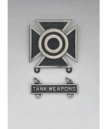 Army Sterling WWII Tank Weapons Sharpshooter Medal Badge Pin - €24,23 EUR