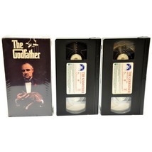 The Godfather (VHS, 1997) 2-Tape Set Robert Duvall, Diane Keaton - £11.65 GBP
