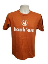 Hook&#39;em The University of Texas at Austin Adult Small Orange TShirt - £14.80 GBP