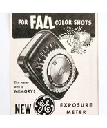1948 General Electric Exposure Meter Advertisement Vintage Photography E2J2 - $376.02 MXN