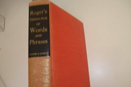 Roget&#39;s Thesaurus of Words and Phrases [Hardcover] Peter Mark Roget, John Lewis  - £3.94 GBP