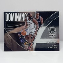 2021-22 Panini Prizm Basketball James Harden Dominance Insert #2 Brooklyn Nets - £1.57 GBP