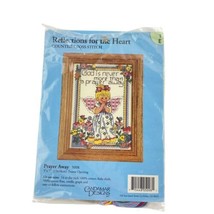 Candamar Designs Prayer Away Praying Child Angel Cross Stitch Kit Missing Instr. - £11.33 GBP