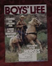 BOYS LIFE Scouts July 1990 Horses Buffalo Fishing Mars Independence Day - £7.61 GBP