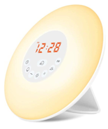 Wake Up Light Alarm Clock Sunrise Simulation  Sleep Aid Feature Bedside ... - £30.87 GBP