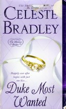 Duke Most Wanted by Celeste Bradley 2008 Paperback Regency Romance - £0.90 GBP