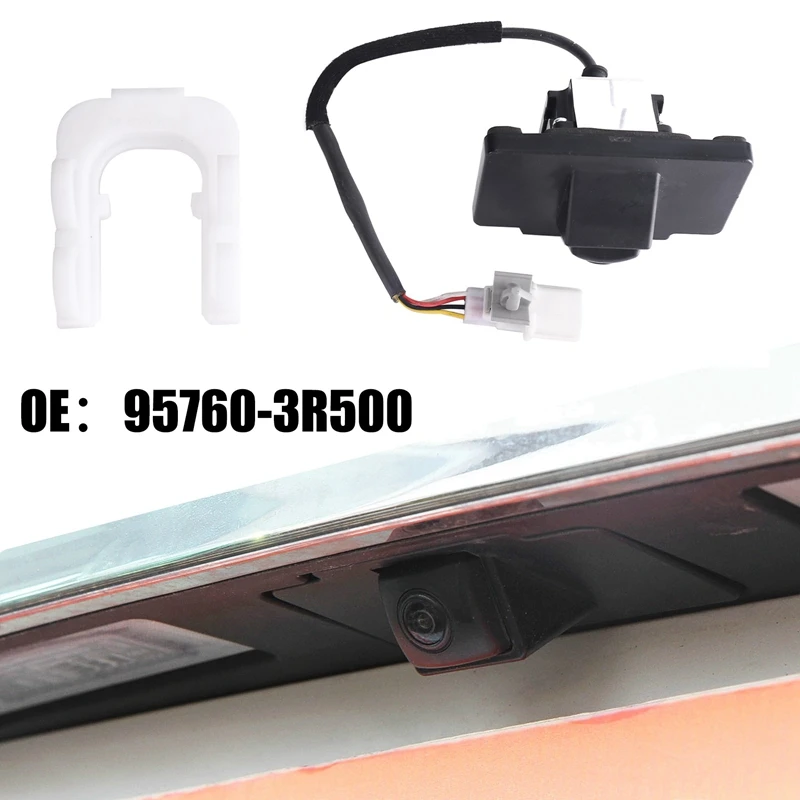 Car Rearview Camera Rear View Camera ABS 957603R500 For  CADENZA 2014-2016 95760 - £147.86 GBP