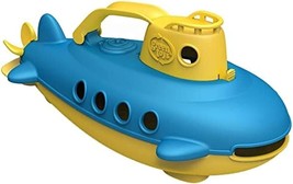 Green Toys Submarine in Yellow a Blue  BPA Free Phthalate Free Bath Toy - £11.79 GBP