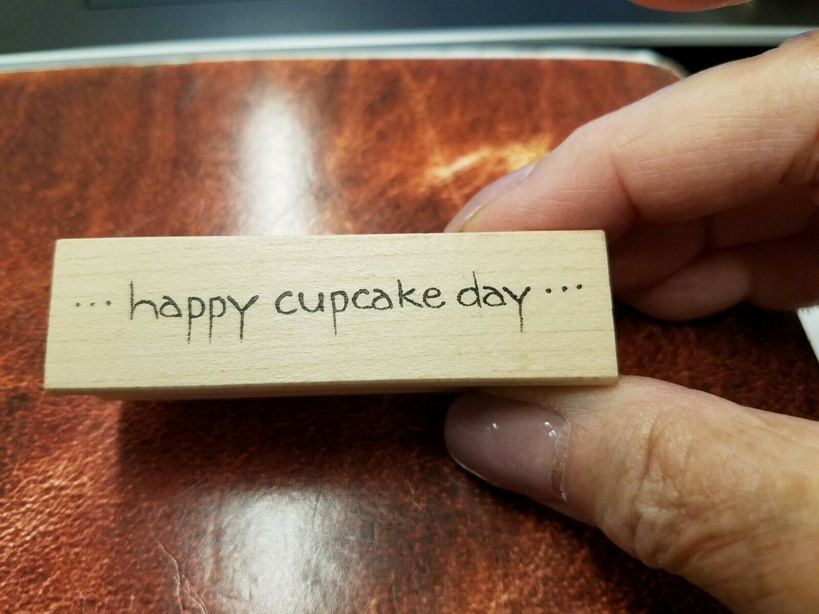 GREAT SELECTION OF WOOD & RUBBER SAYING STAMPS BUY MORE & SAVE! Item image 8