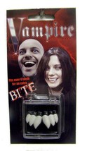 Professional Three Tooth Vampire Fangs Real Looking Teeth JN115 Fake Vampires - £5.27 GBP