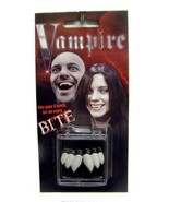 PROFESSIONAL THREE TOOTH VAMPIRE FANGS real looking teeth JN115 fake vam... - £5.23 GBP