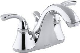 Kohler ‎10270-4-CP Forte Centerset Bath Faucet - Polished Chrome - £113.09 GBP