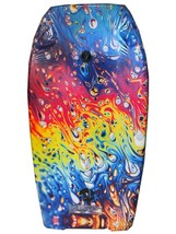 Body Board BL size 37 in Pro Shape With wrist Basic Leash Bodyboard Fire - £19.16 GBP
