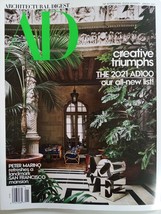 Architectural Digest Magazine 2021 January Creative Triumphs - Peter Marino - £7.03 GBP