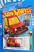 Hot Wheels Factory Set New For 2022 Tooned VW Golf MK1 Red RYU&#39;s Rides - £2.33 GBP