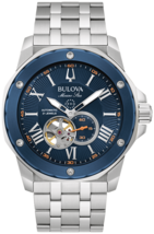 Bulova Marine Star Automatic Men Watch 98A302 - £424.69 GBP