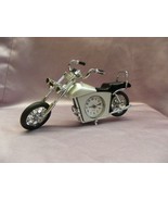 MOTORCYCLE ALARM CLOCK CHOPPER 6.5" IN BOX HIgh Quality Product NEW! - $28.45