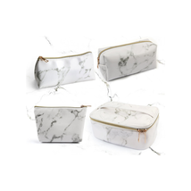 Mirabella 4 in 1 Marbled Cosmetic Bags - White - $69.28