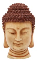 Ebros Feng Shui Shakyamuni Buddha Gautama Head with Ushnisha Statue 9&quot; H - £23.91 GBP