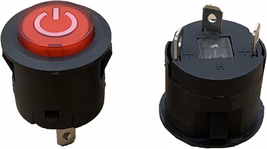 Weelye 2PCS Push Button Power Supply Switch Start Button Switch for Childrenelec - £9.57 GBP