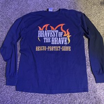 Harley Davidson Bravest of the Brave T-Shirt Men’s Size Large - $14.99