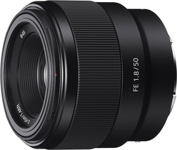 Sony - Fe 50Mm F1.8 Standard Lens (Sel50F18F/2) - $256.99