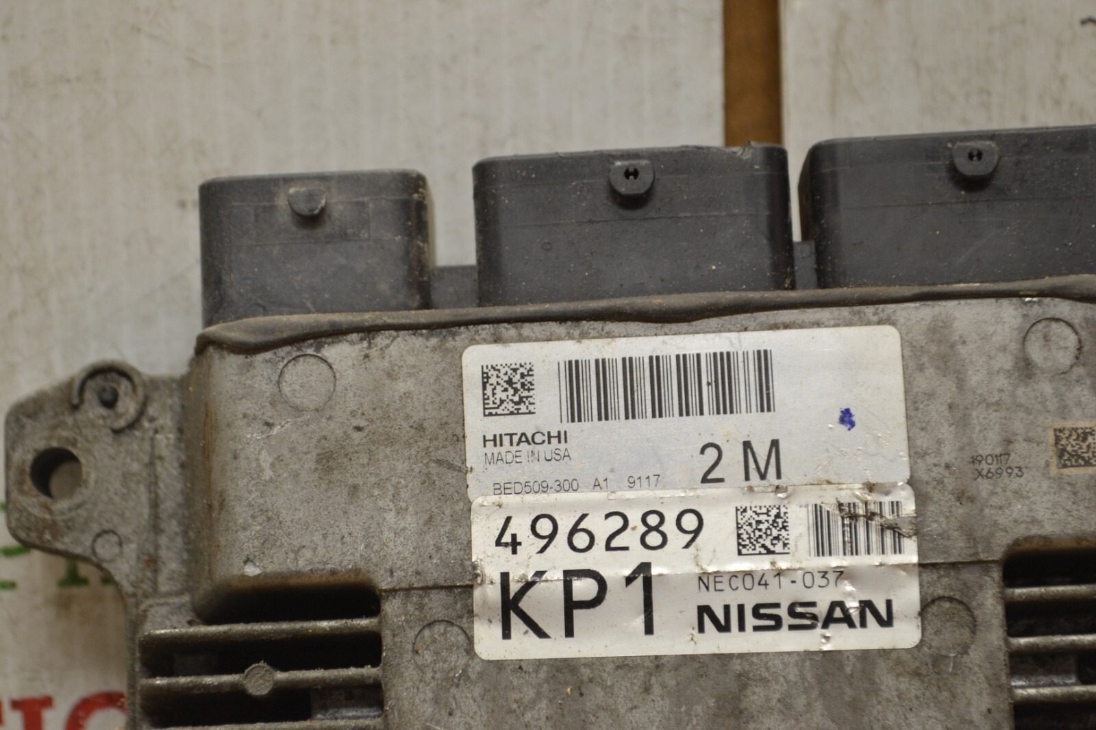 2019-20 Nissan Altima Engine Control Unit ECU BED509300A1 Module 17-5C5 Item image 2
