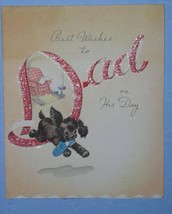 Father&#39;s Day Greeting Card Vintage 1948 To Dad Scrapbooking * - £11.70 GBP