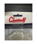 Christina MJ Cosmetic Puff – White – NOS – Sealed Vintage Makeup Tool - $167.76 MXN