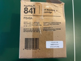 HP 841 Maintenance Cartridge F9J48A for PageWide XL 4000 4500 5000 8200 ... - $1,075.18 MXN