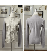 Adolfo Dominguez 100% Linen Mixed Material Safari Jacket P XS - $61.20
