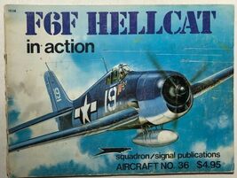 F6F HELLCAT IN ACTION (1979) Squadron/Signal illustrated SC - $15.83
